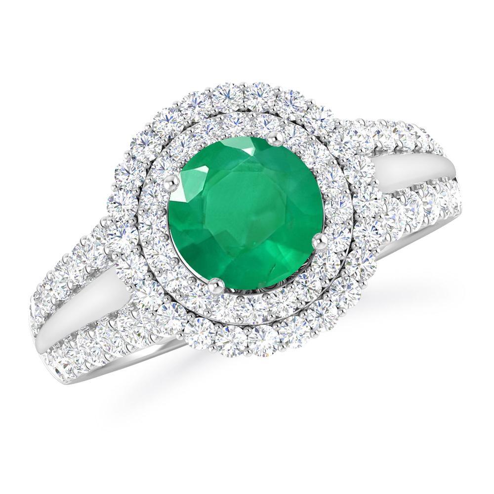 White Gold - Emerald