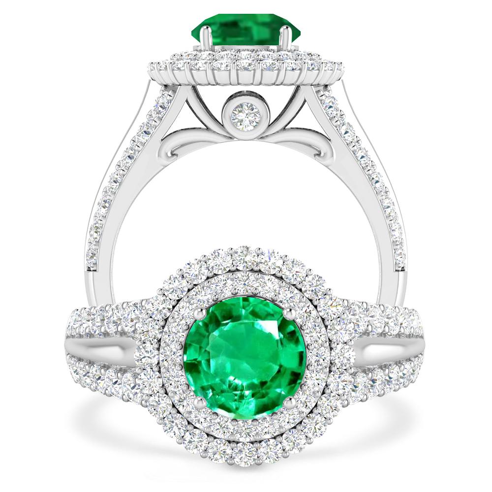 White Gold - Emerald