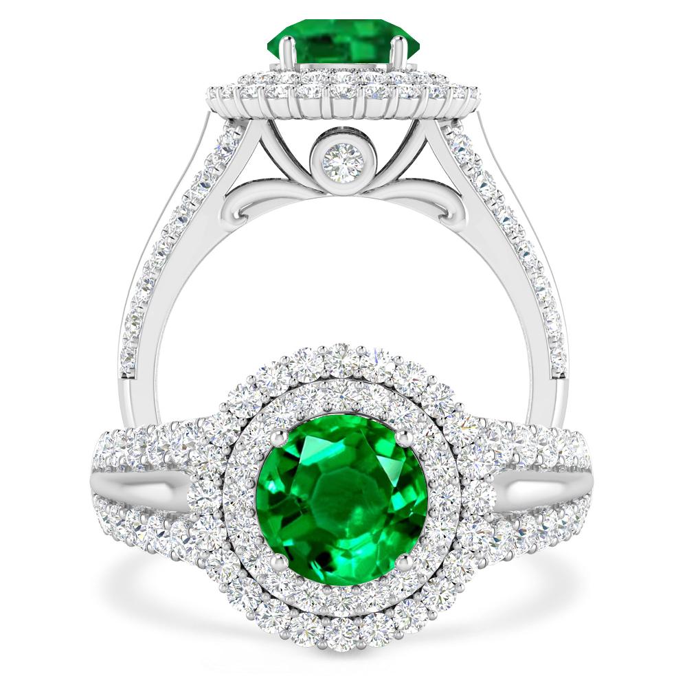 White Gold - Emerald