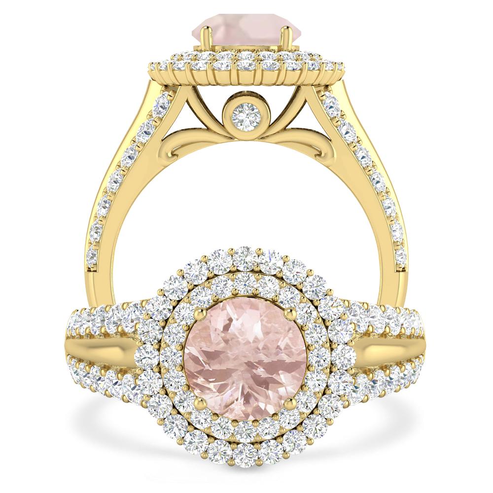 Yellow Gold - Morganite