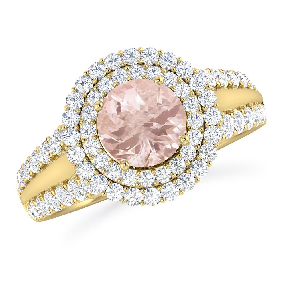 Yellow Gold - Morganite