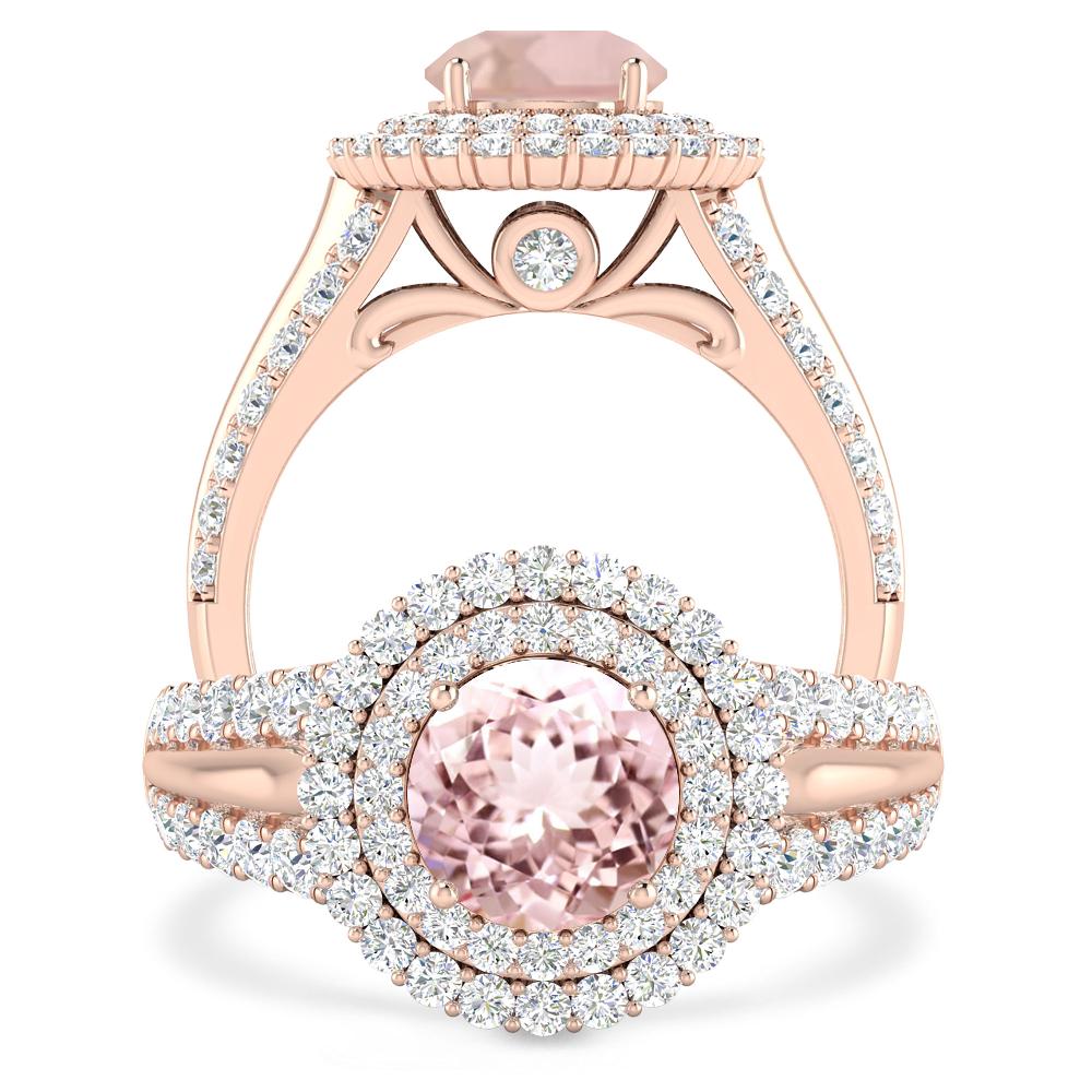 Rose Gold - Morganite