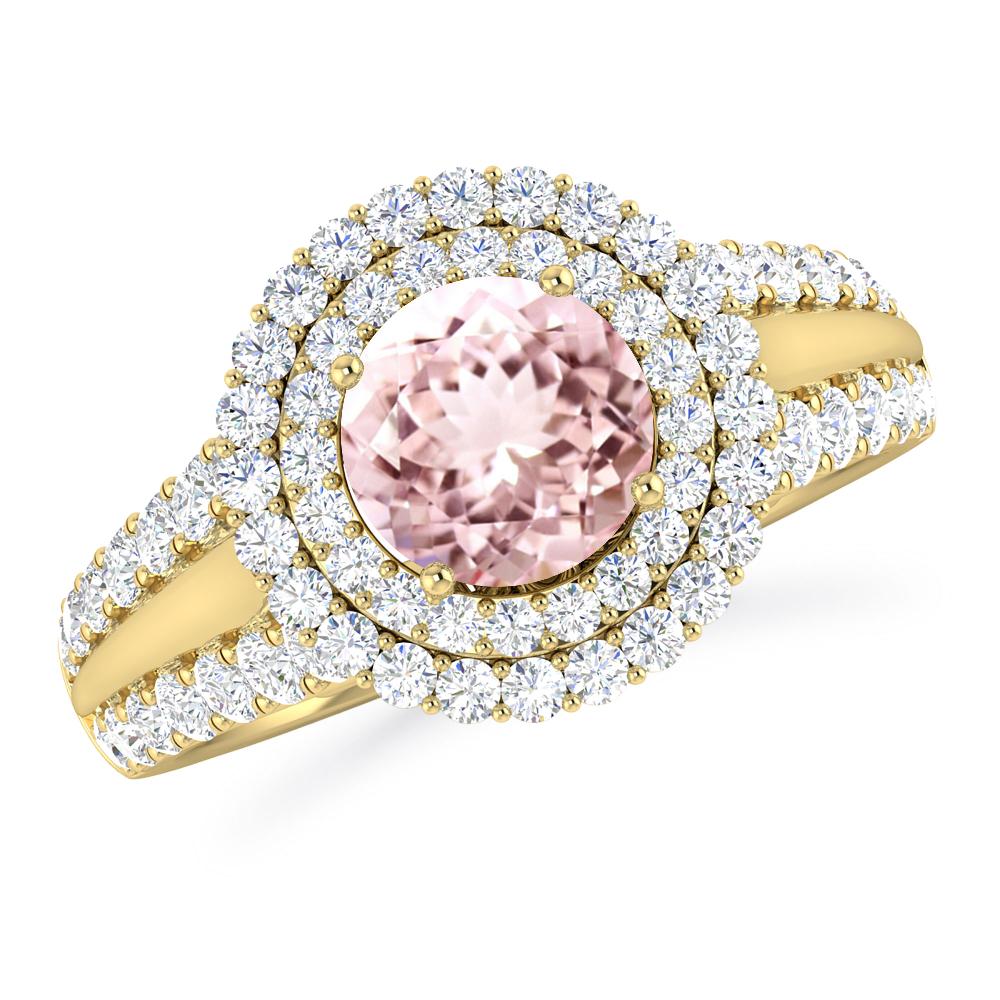 Yellow Gold - Morganite