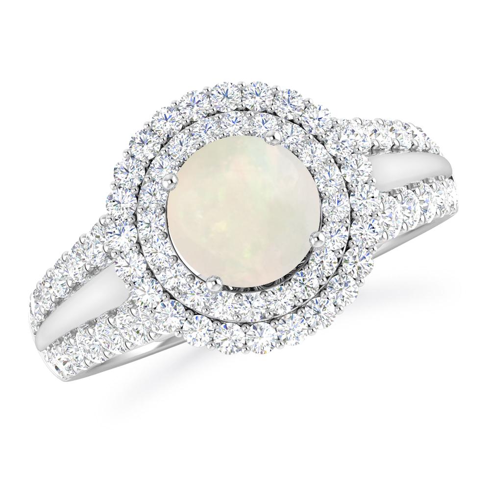 White Gold - Opal