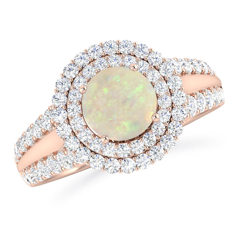 Rose Gold - Opal