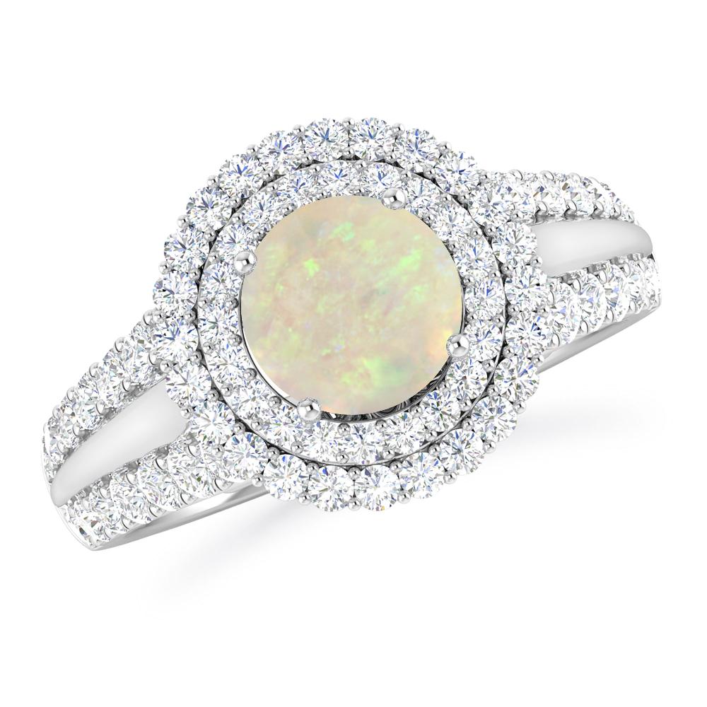 White Gold - Opal