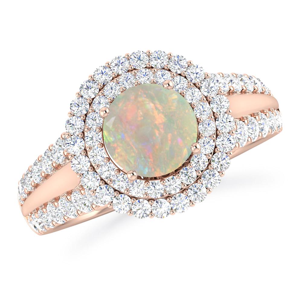 Rose Gold - Opal