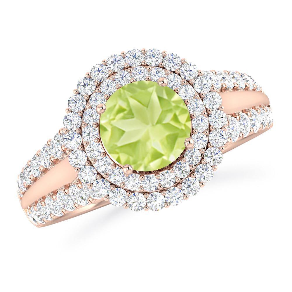 Rose Gold - Peridot