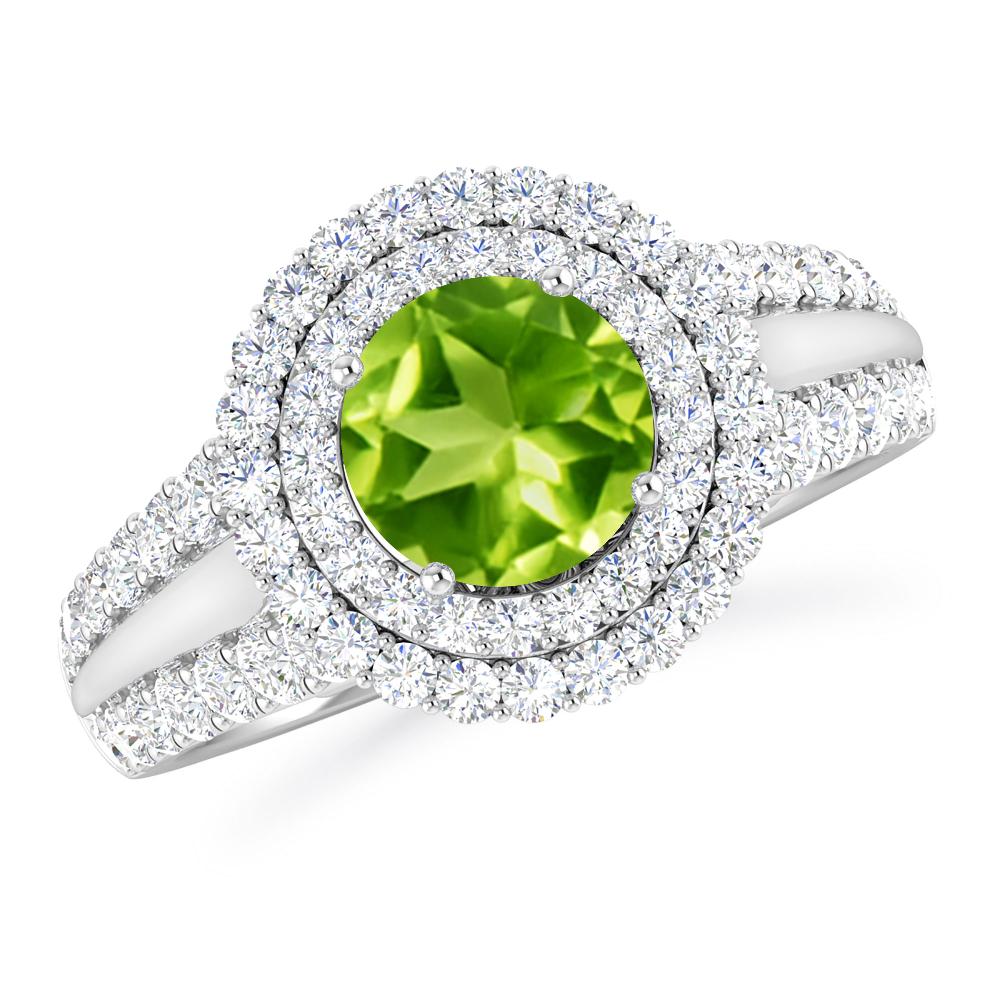 White Gold - Peridot