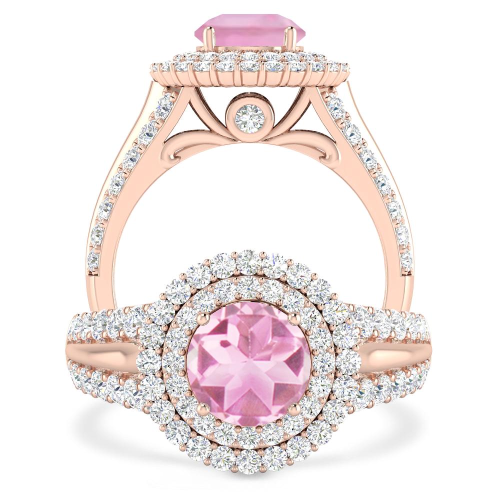 Rose Gold - Pink Tourmaline