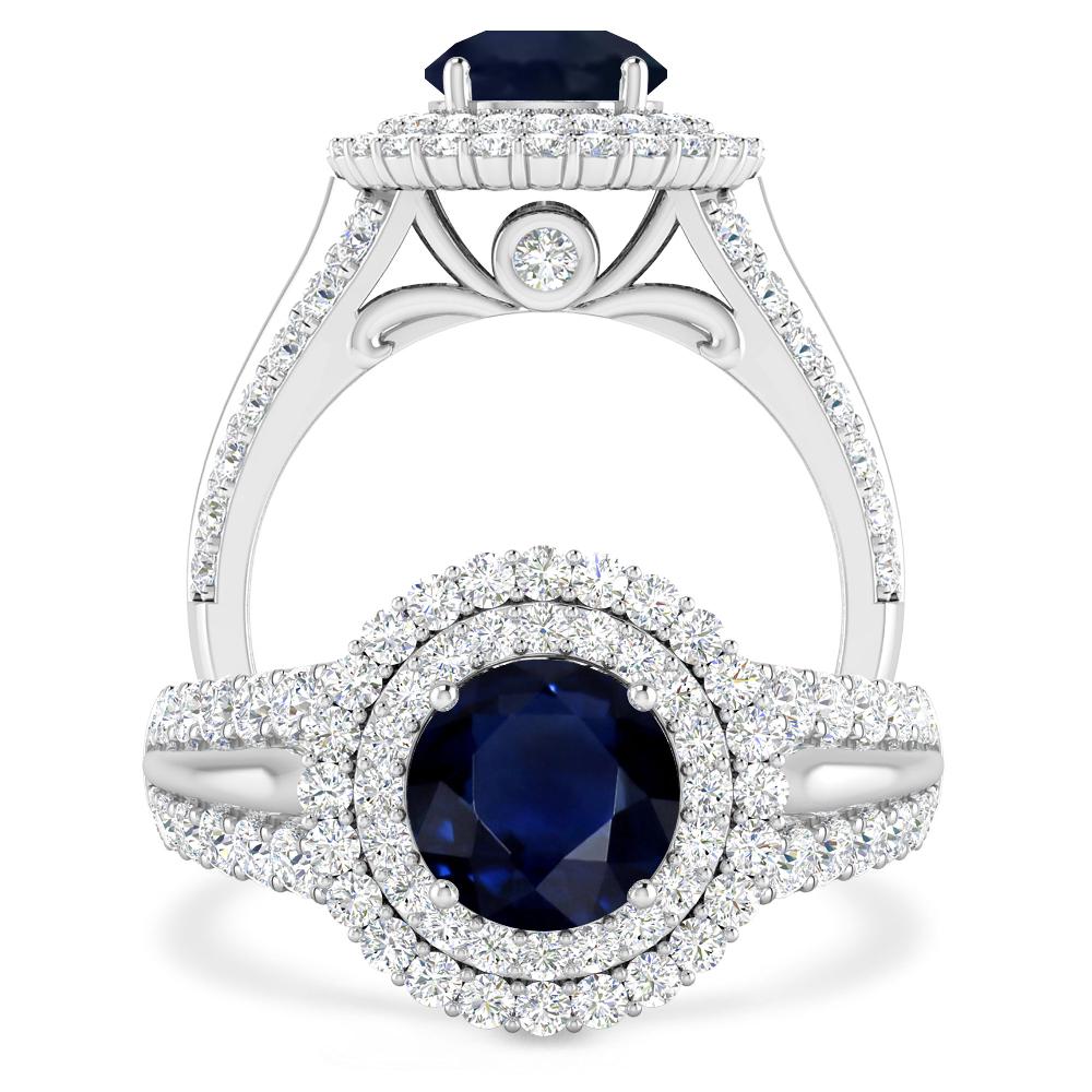 White Gold - Sapphire