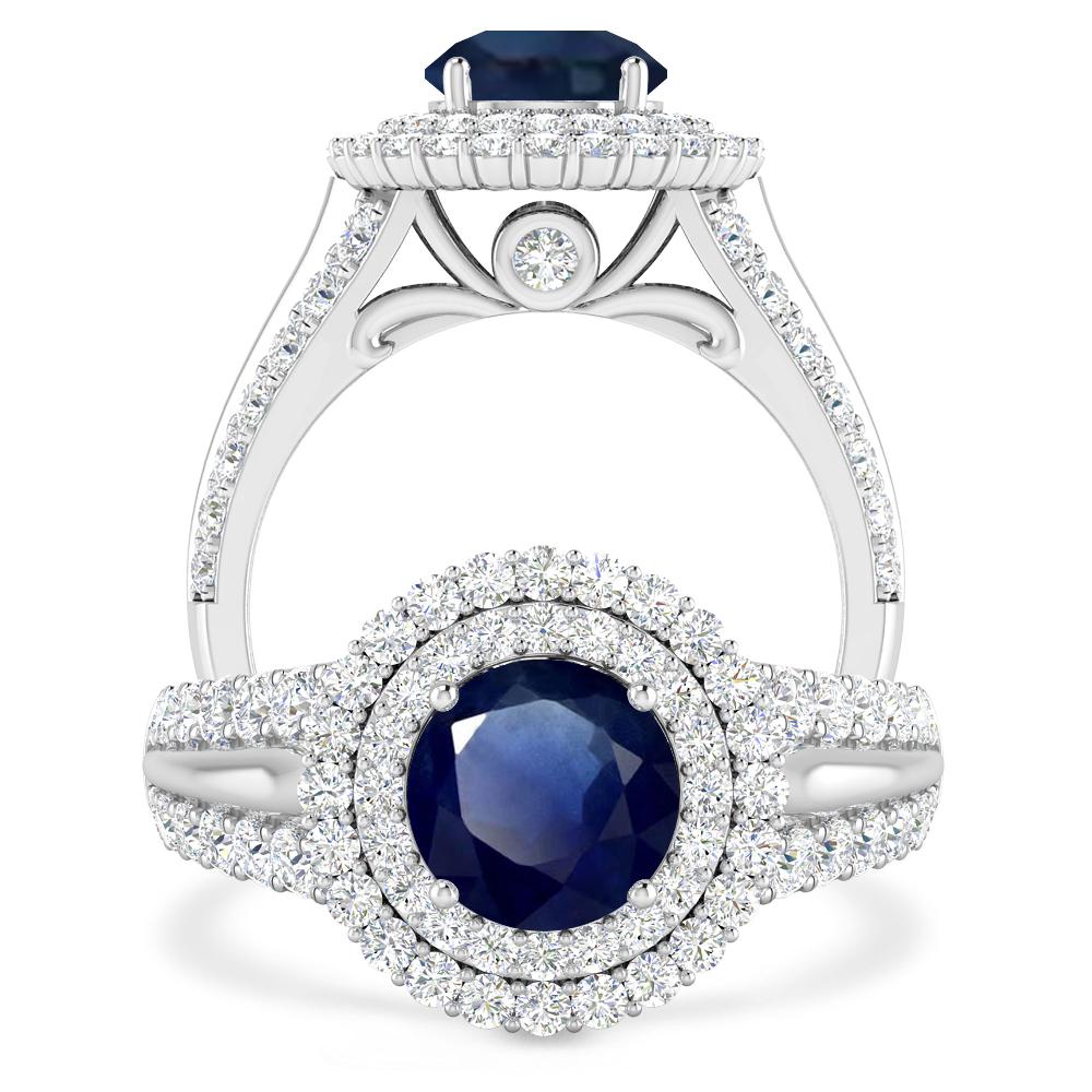 White Gold - Sapphire