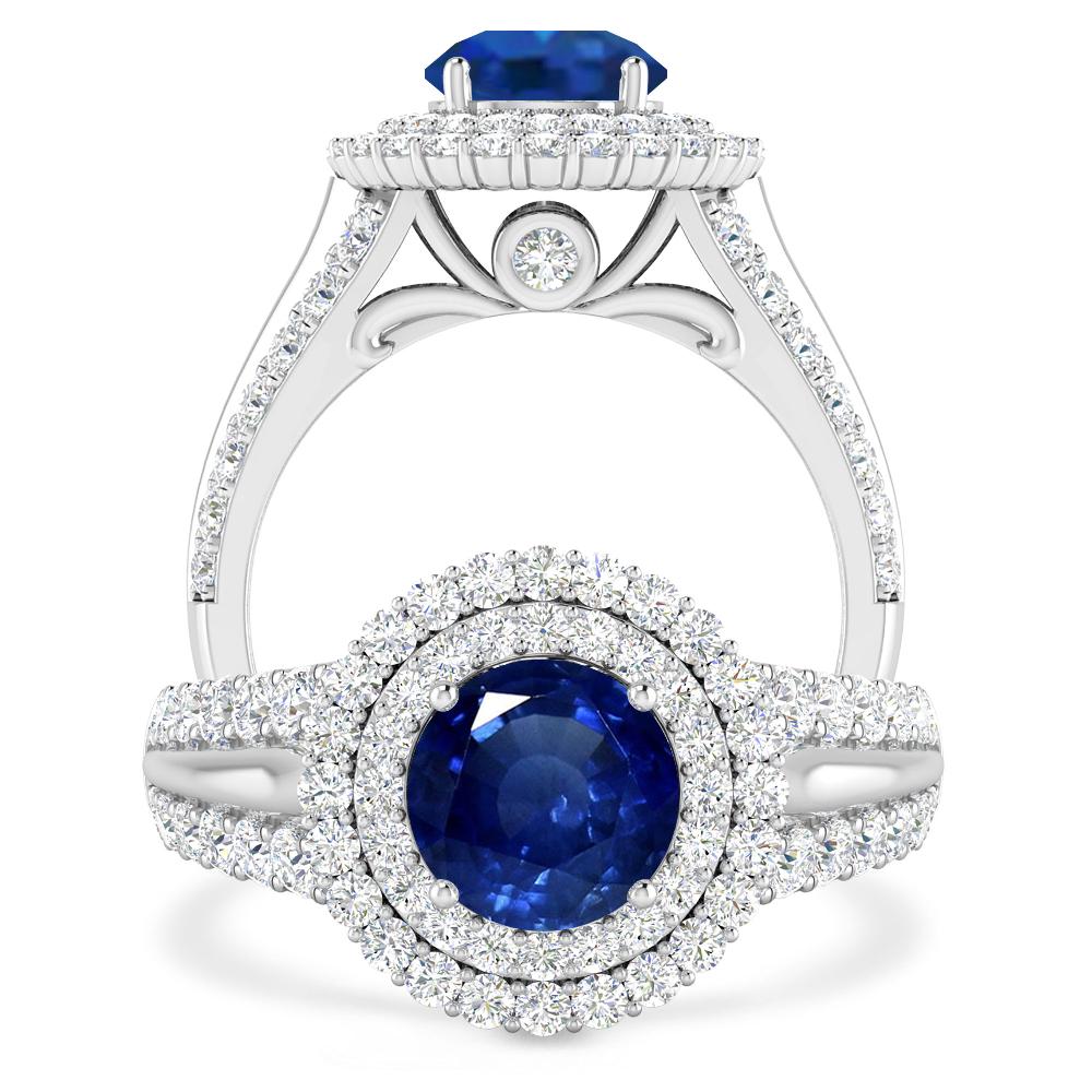 White Gold - Sapphire