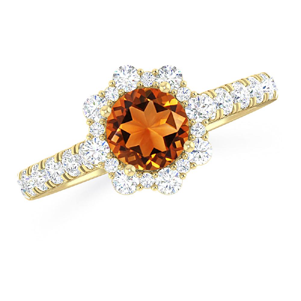 Yellow Gold - Citrine