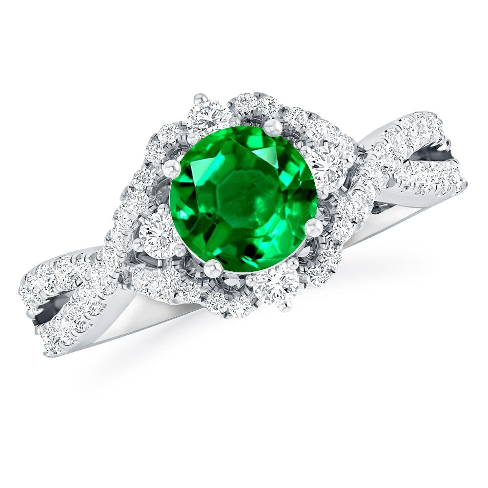 White Gold - Emerald