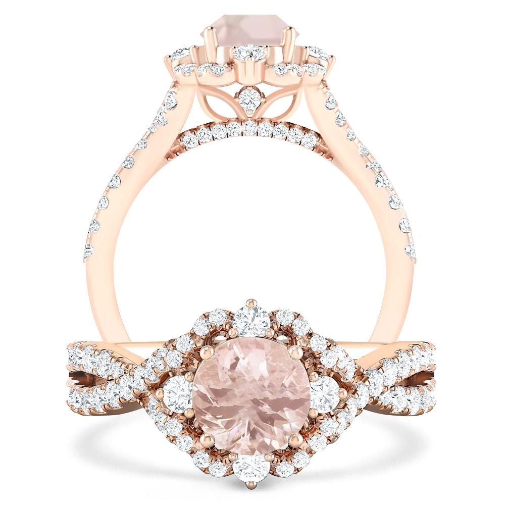 Rose Gold - Morganite