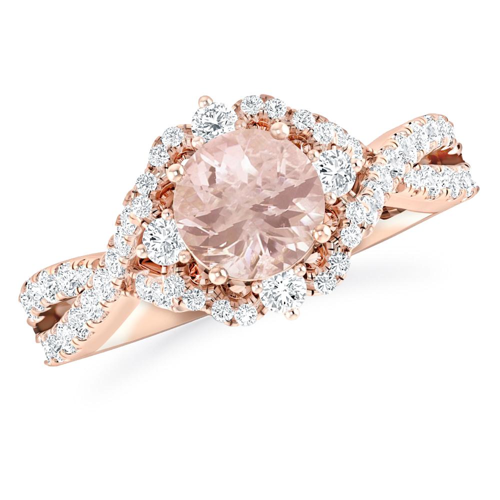 Rose Gold - Morganite