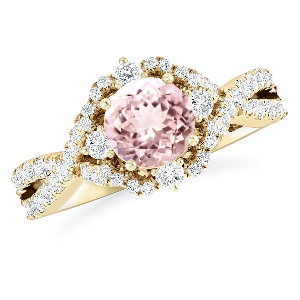Yellow Gold - Morganite