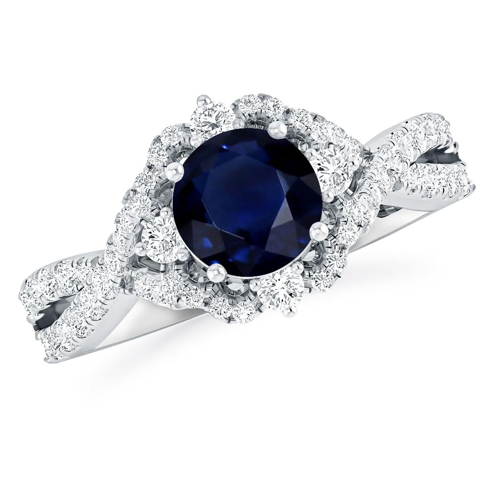 White Gold - Sapphire