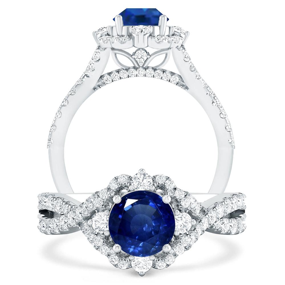 White Gold - Sapphire