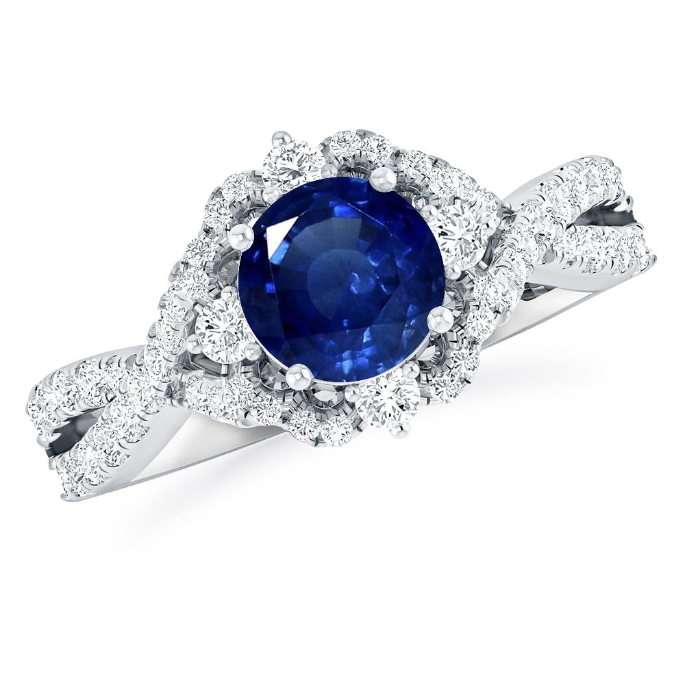 White Gold - Sapphire