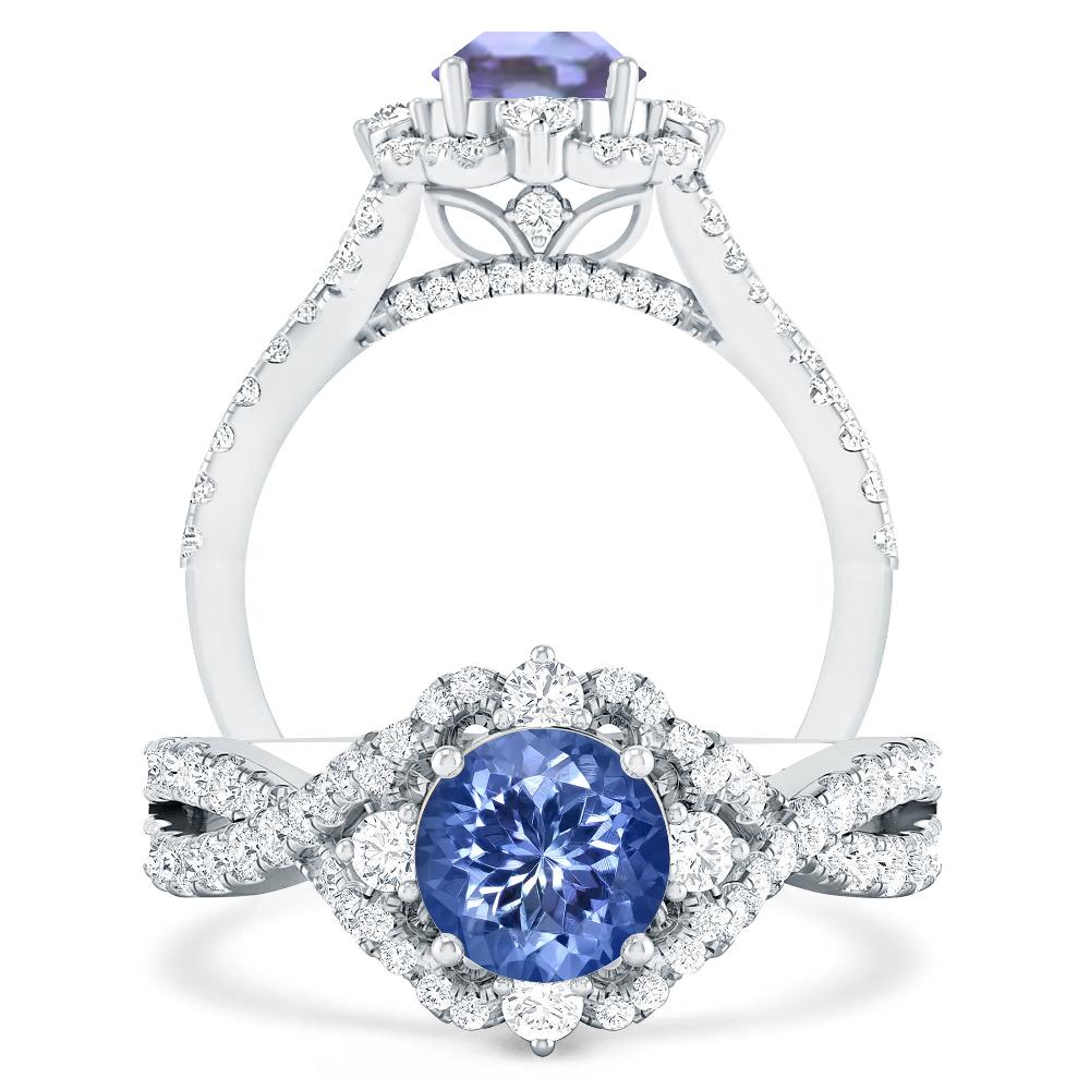 White Gold - Tanzanite