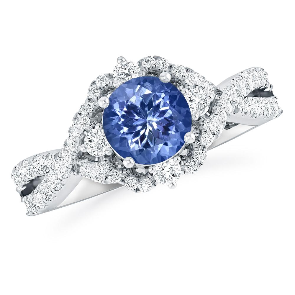 White Gold - Tanzanite