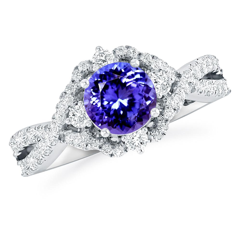 White Gold - Tanzanite