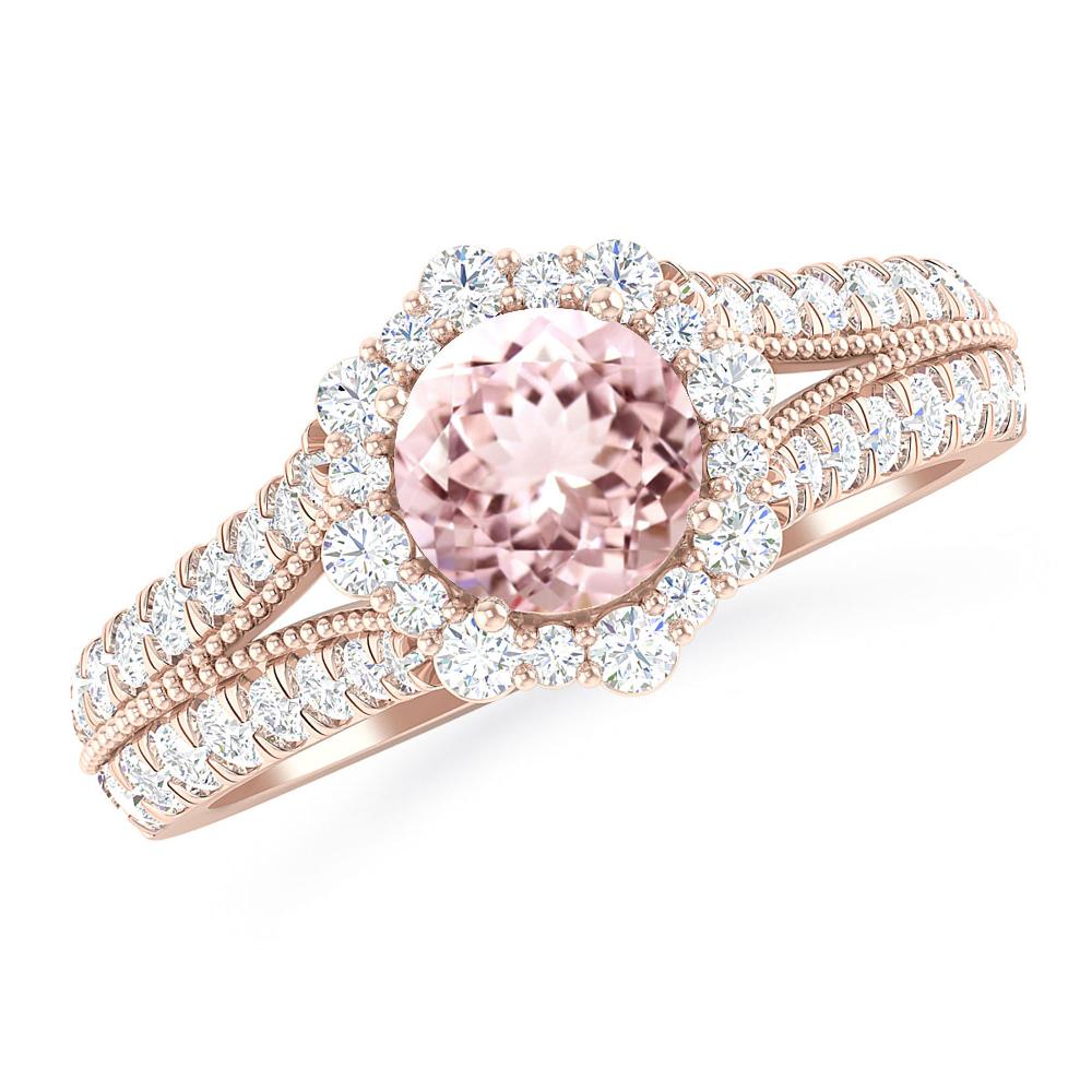 Rose Gold - Morganite