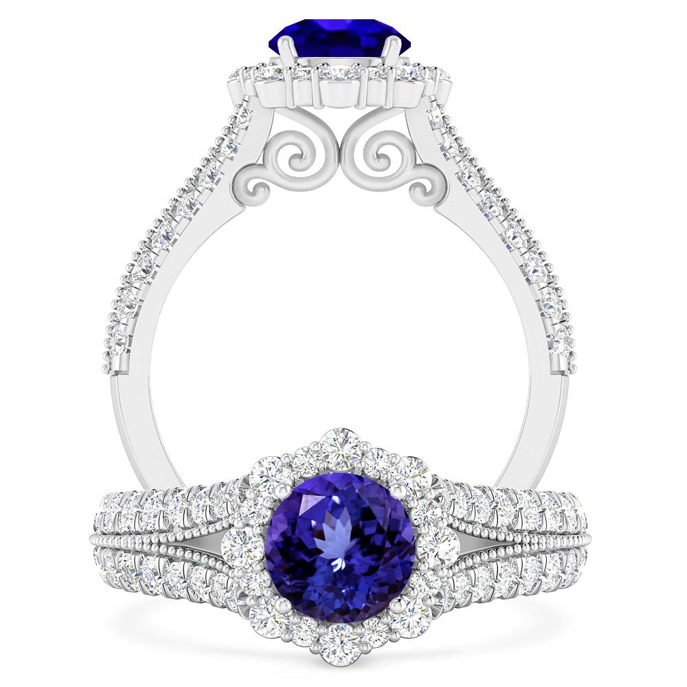 White Gold - Tanzanite