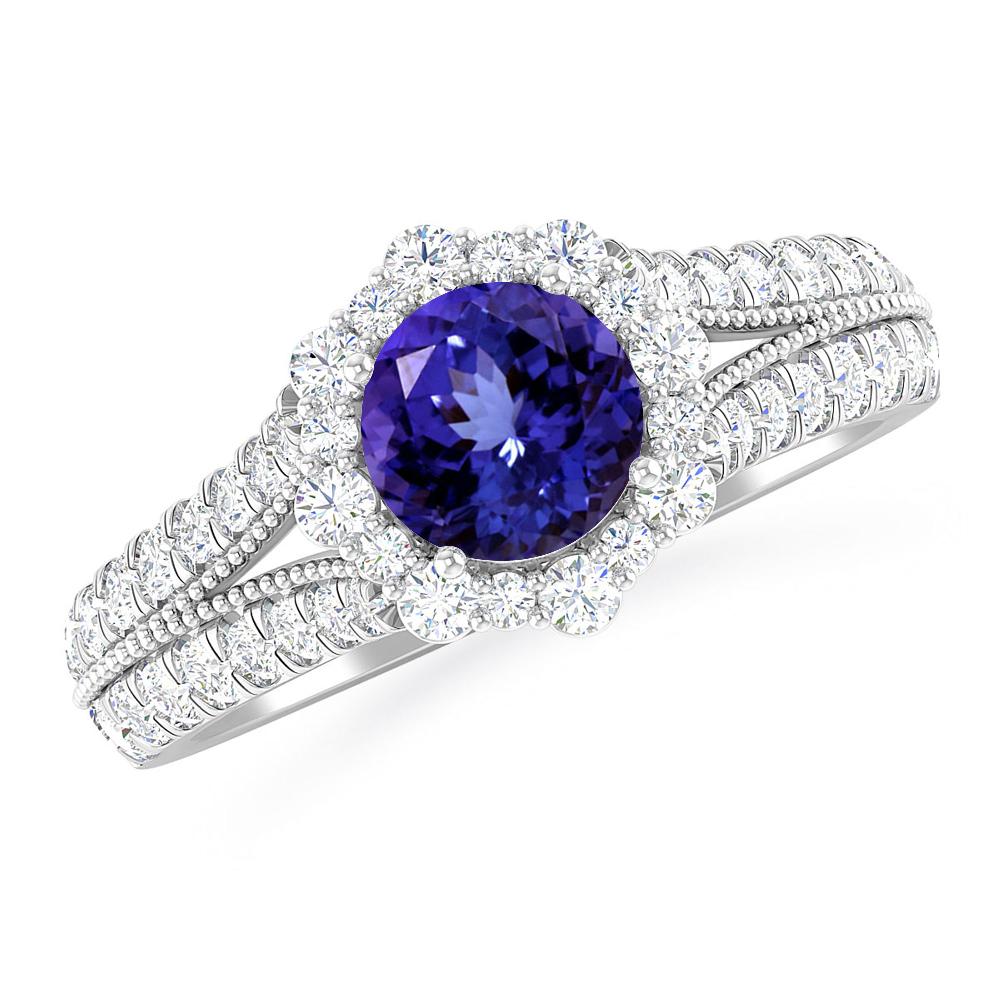 White Gold - Tanzanite