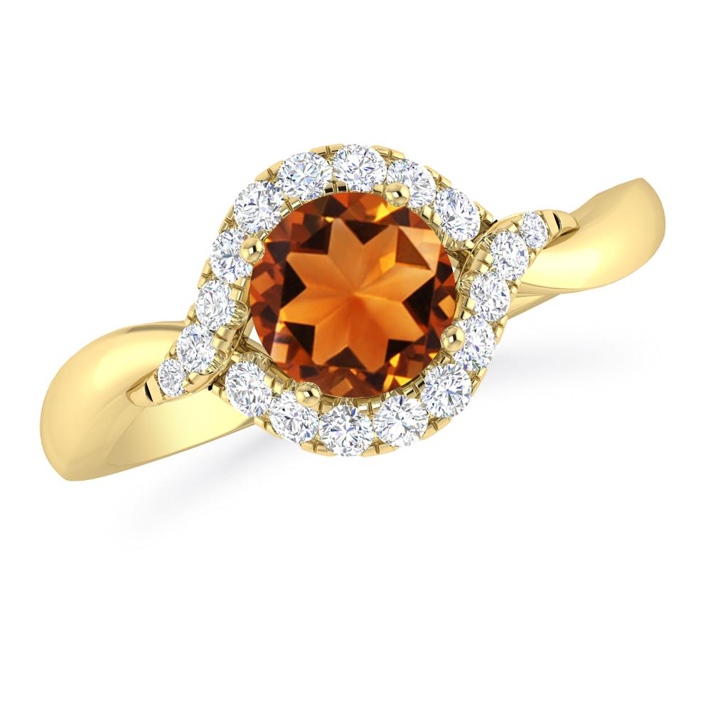 Yellow Gold - Citrine