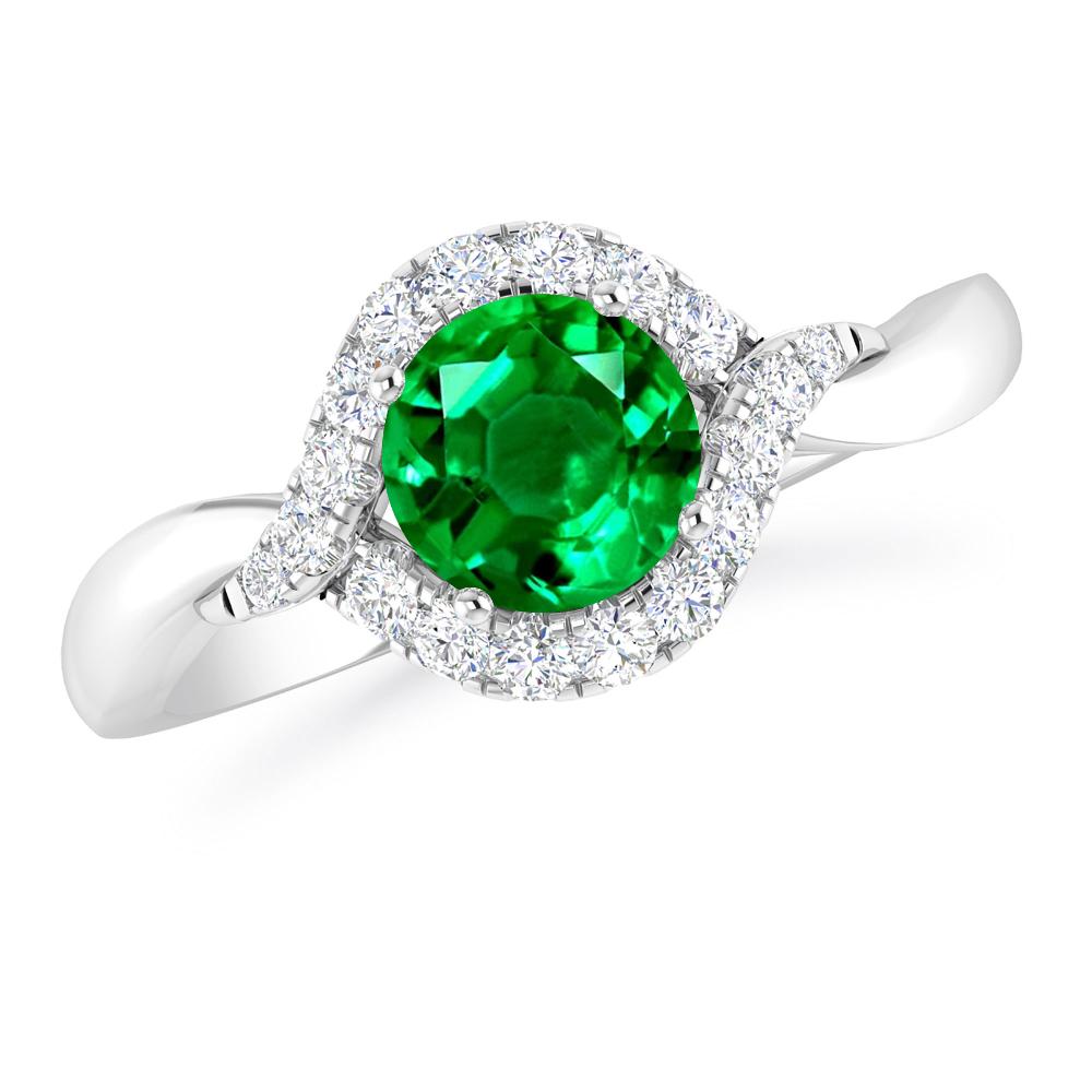 White Gold - Emerald