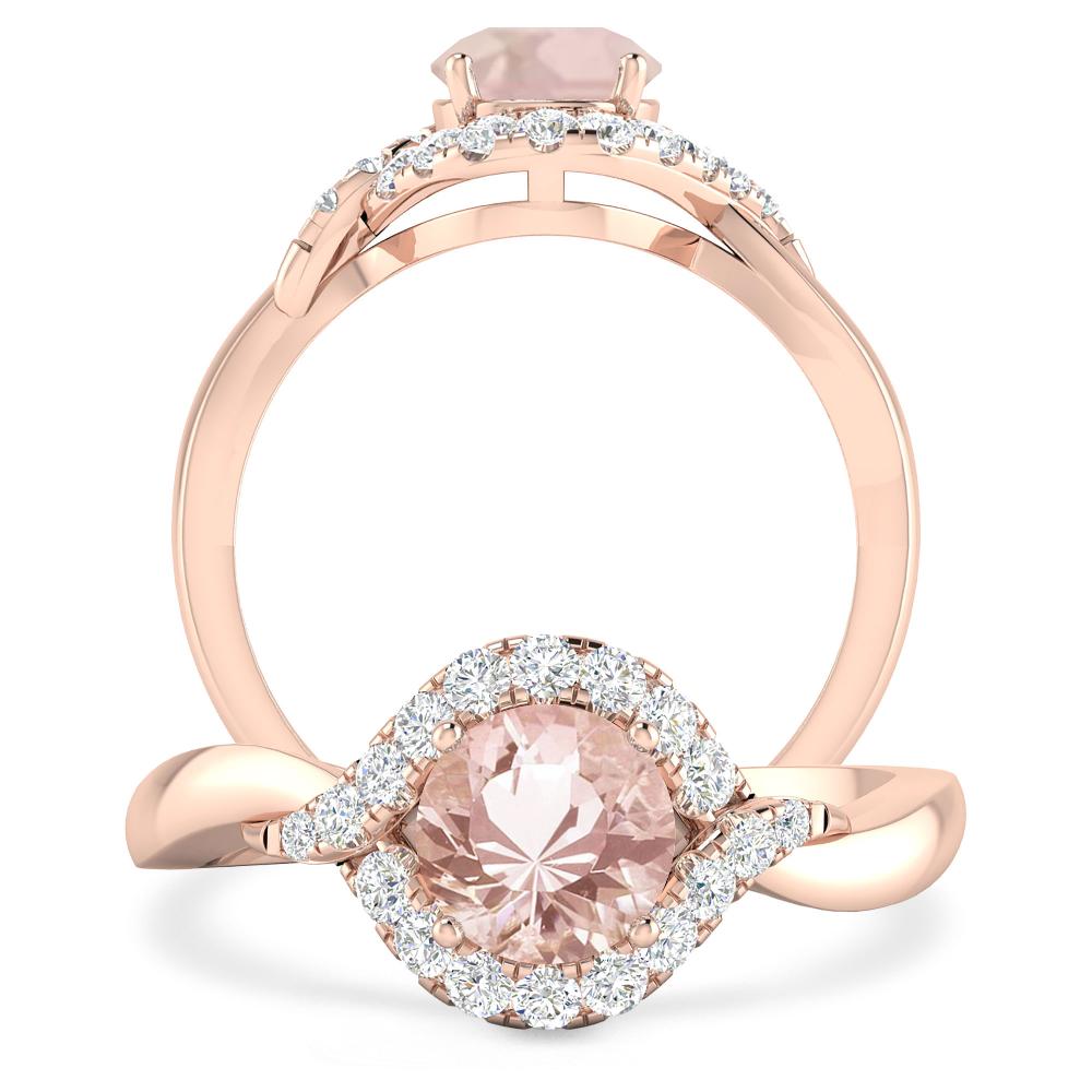 Rose Gold - Morganite