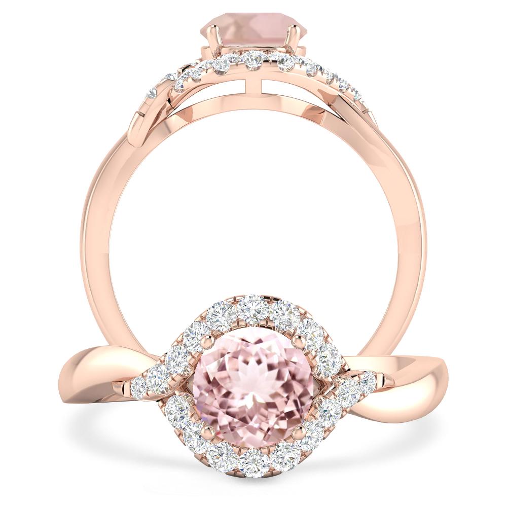 Rose Gold - Morganite