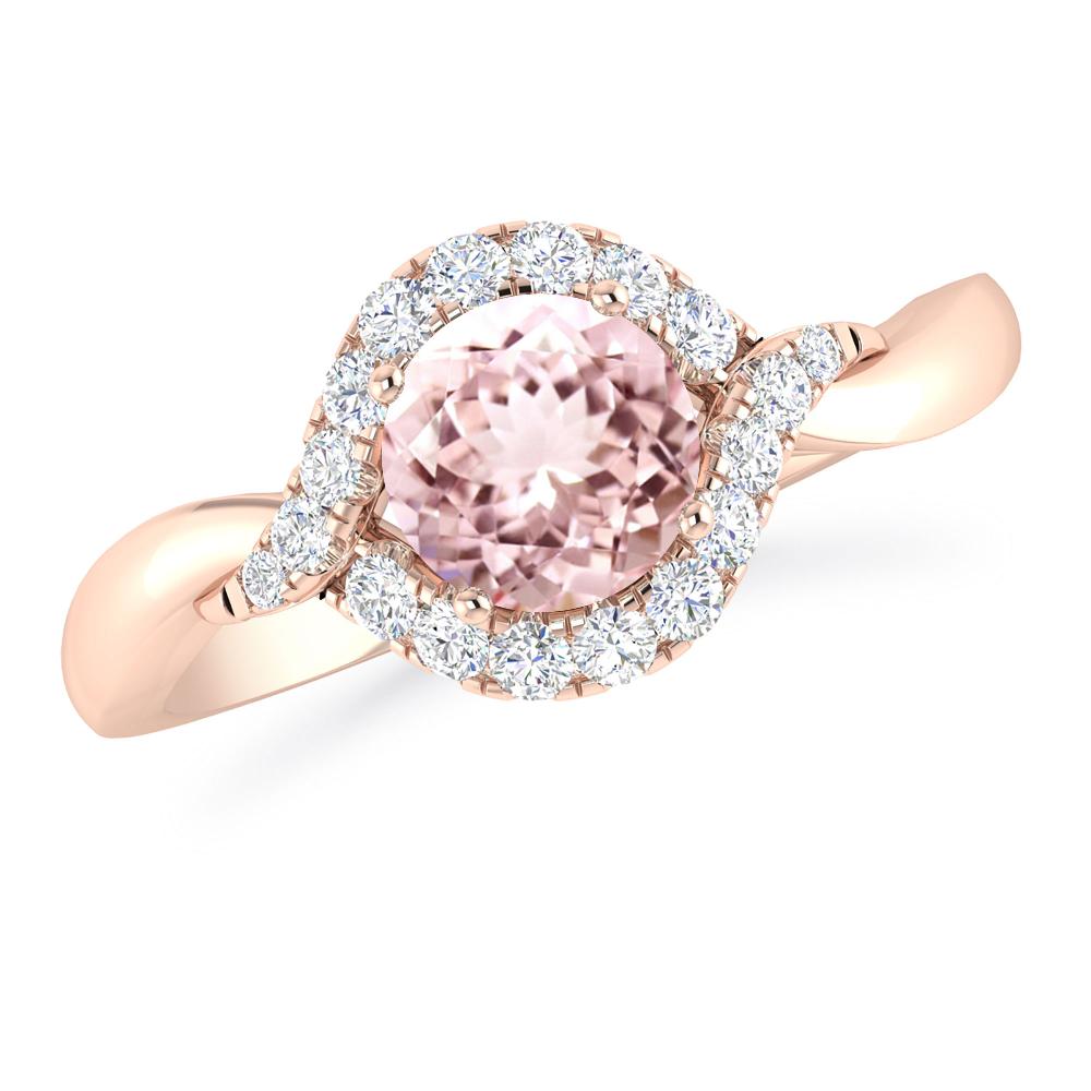 Rose Gold - Morganite