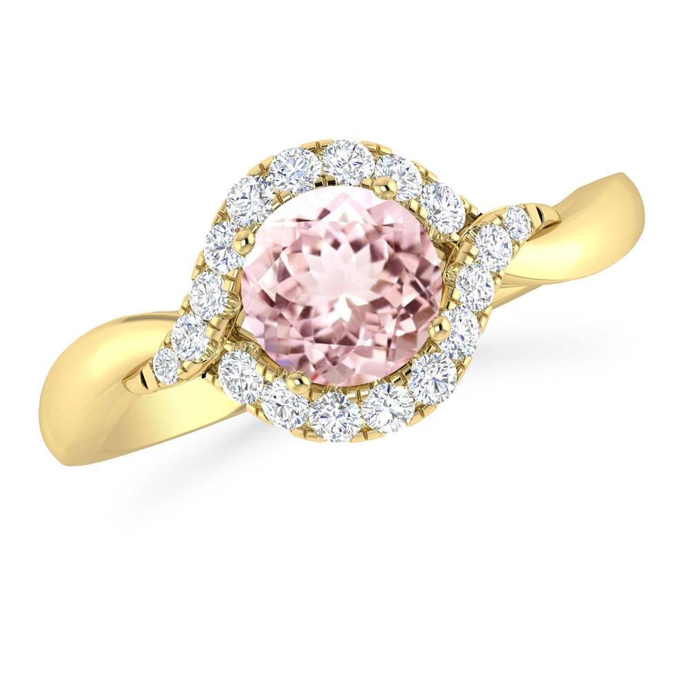 Yellow Gold - Morganite