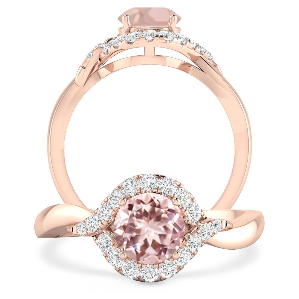 Rose Gold - Morganite