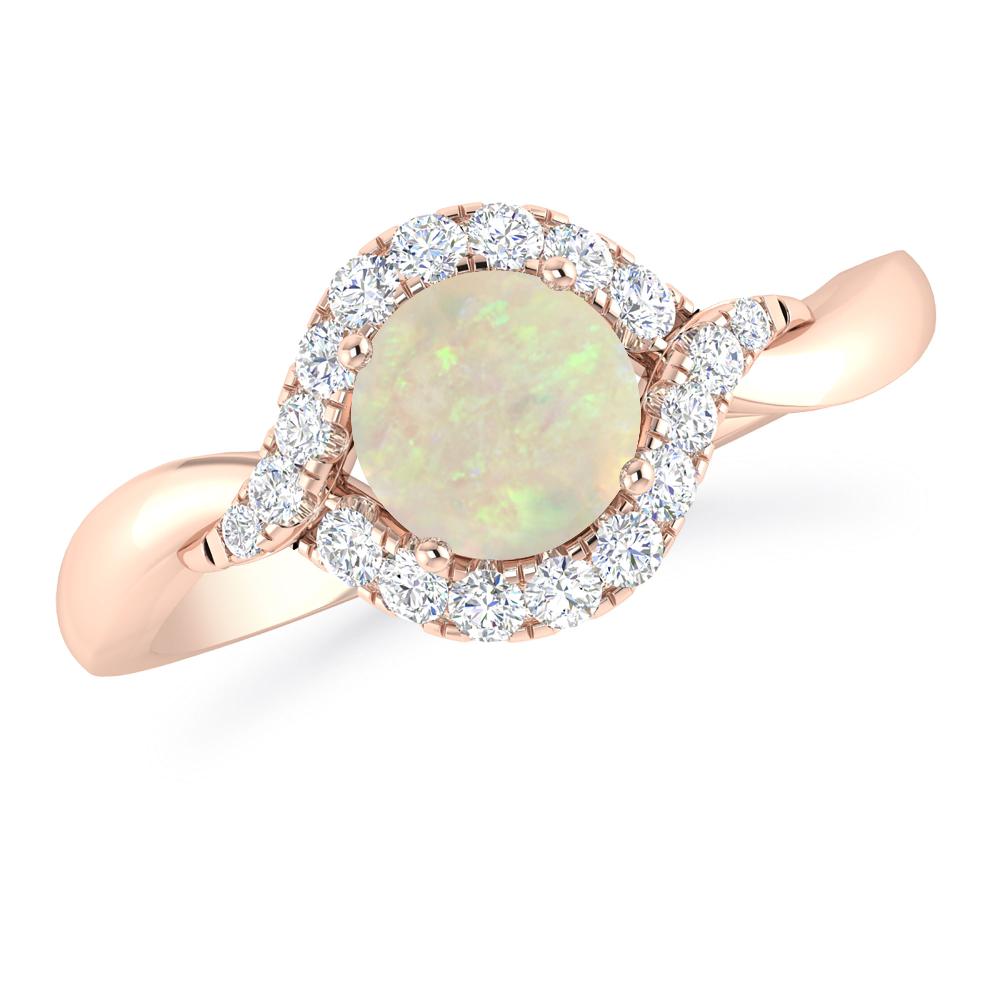 Rose Gold - Opal