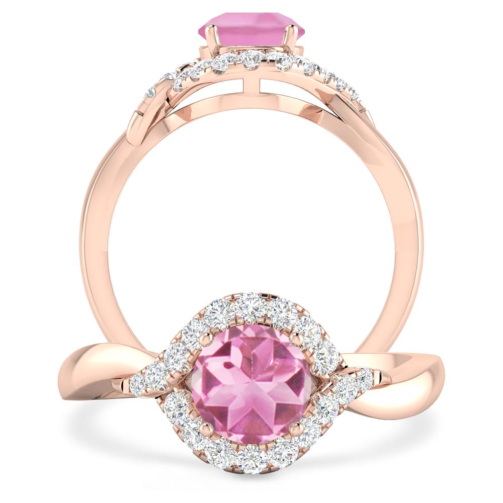 Rose Gold - Pink Tourmaline