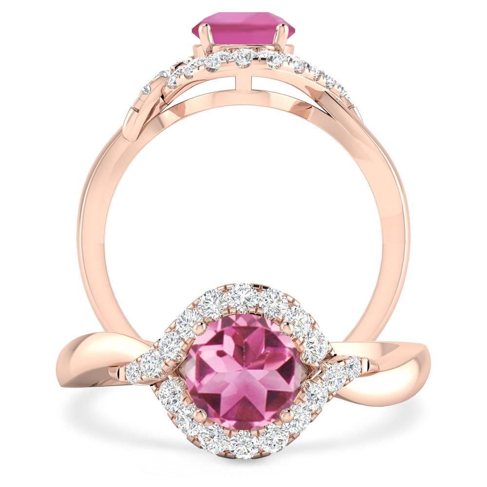 Rose Gold - Pink Tourmaline