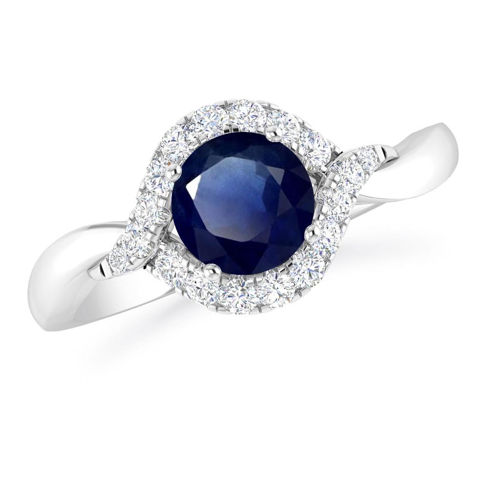 White Gold - Sapphire