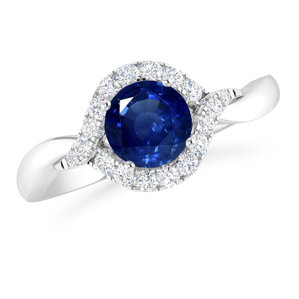 White Gold - Sapphire