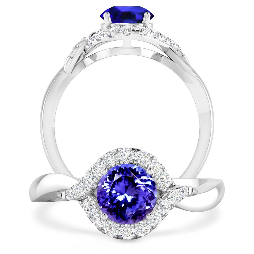 White Gold - Tanzanite