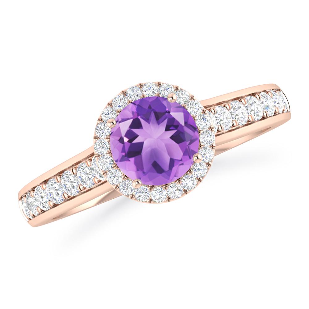 Rose Gold - Amethyst