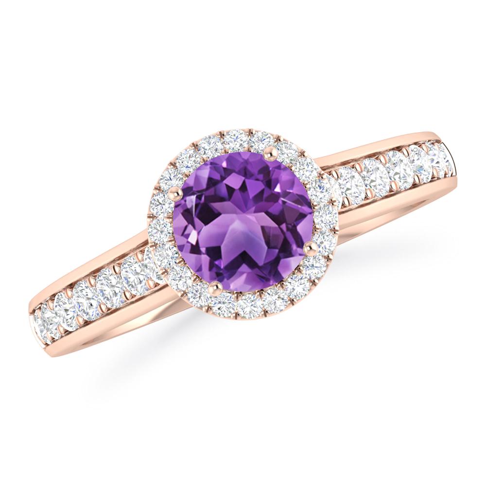 Rose Gold - Amethyst