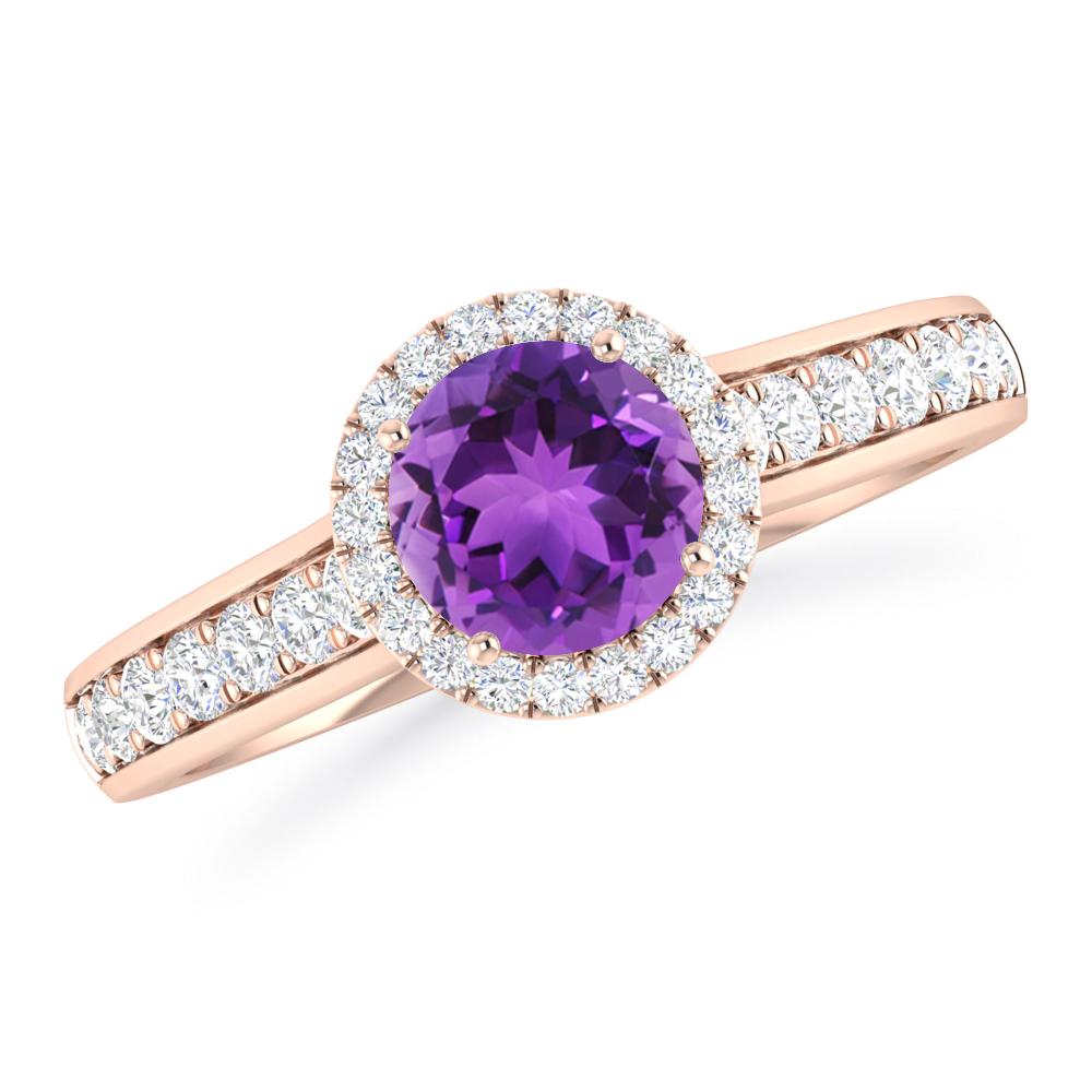 Rose Gold - Amethyst