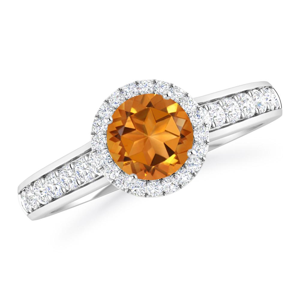 White Gold - Citrine