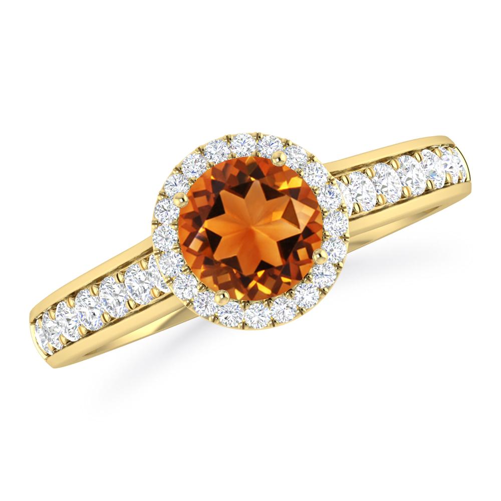 Yellow Gold - Citrine