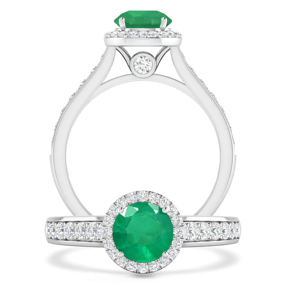 White Gold - Emerald